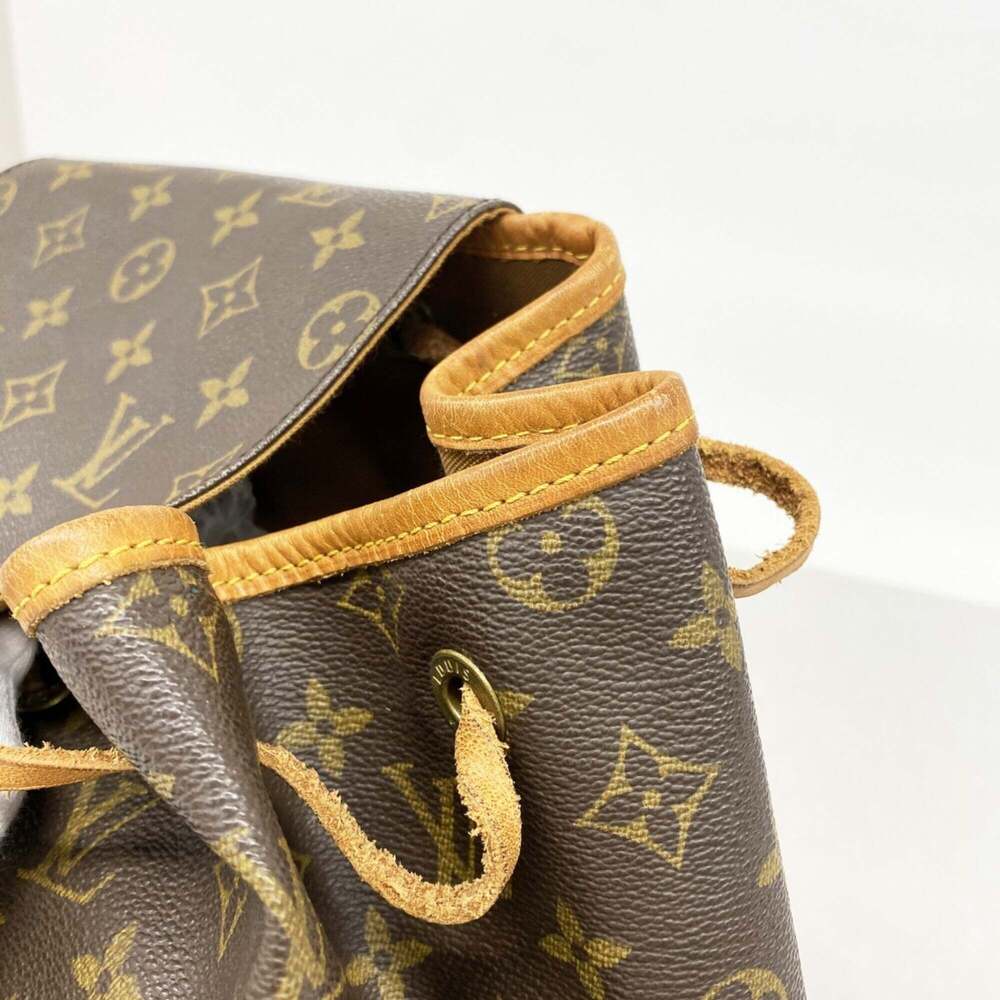 LOUIS VUITTON Brown Monogram Backpack - Picture 8 of 16